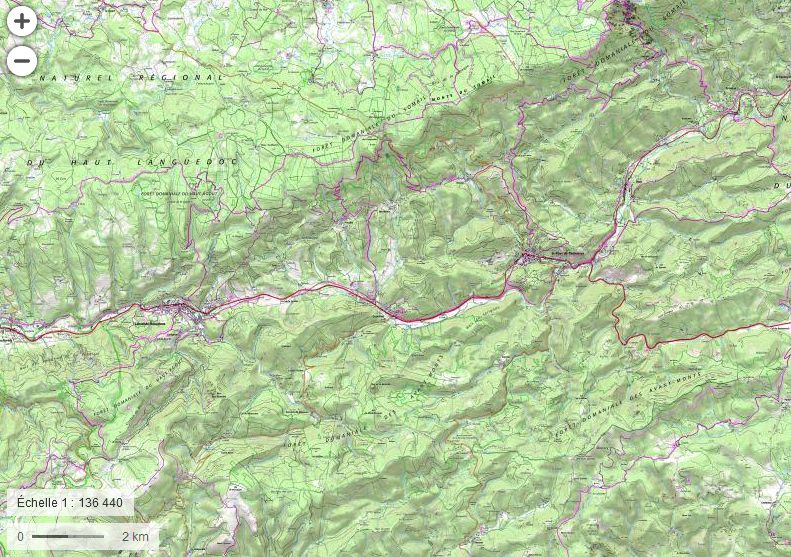 Géoportail IGN Topo rando