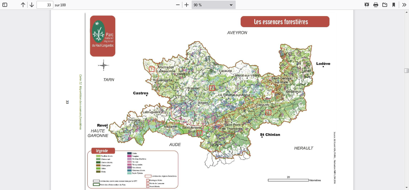 carte Essences parc 2016 2