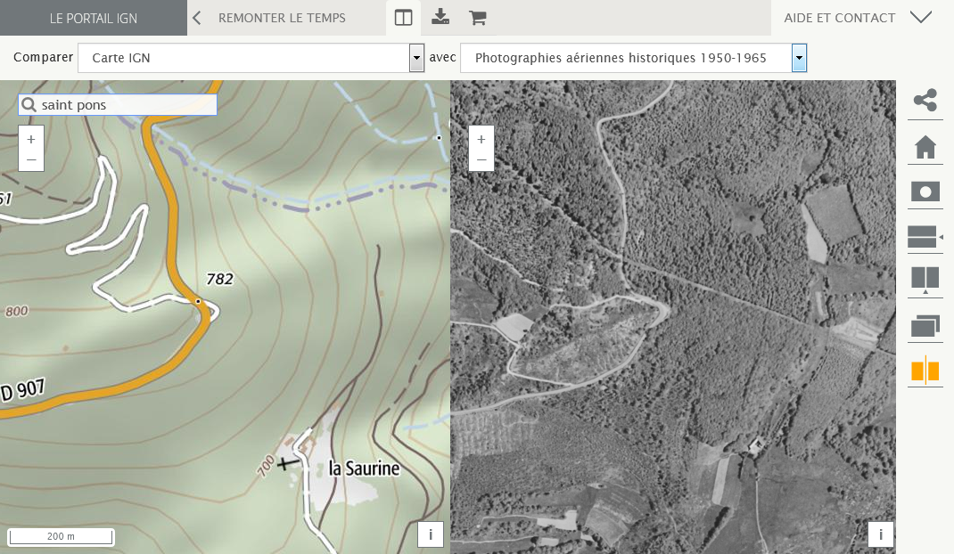 carriere col des bouteilles