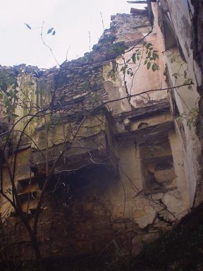 Interieur "immeuble" n°15 (mur mitoyen avec n°17)